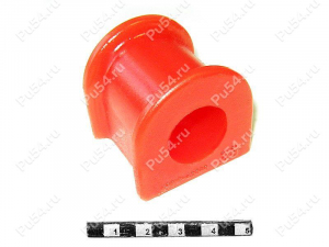 Stabilizer bushing, front suspension., Product Code 1-01-843, Polyurethane, Image №1