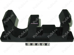 Clamp foundation, Product Code 33-00-0119, Polyurethane, PU54/M80/black, Image №1