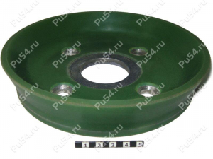 Concrete pump plunger D180, Product Code 378-00-020, Polyurethane, PU54/K80/dark green, Image №1