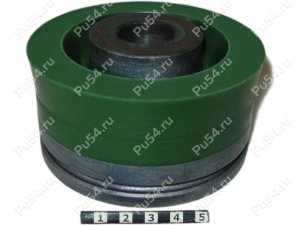 Concrete pump plunger, Product Code 378-00-021, Polyurethane, PU54/K80/dark green, Image №1