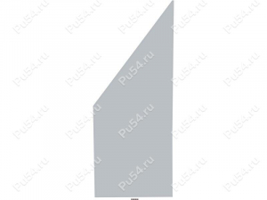 Windshield Salut 480 (left part), pc, Product Code 50-44-6173-1, Polyurethane, Image №1