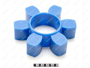 PHE FRC 150 SKF, Desch HRC 150 упругий элемент, эластичный, Product Code 33-99-9075, Polyurethane, PU54/M87/синий, Image №1