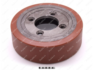 Колесо D 237 х d 197 х H 80 (восстановление), Product Code 333-01-1149, Polyurethane, PU54Q/E92/коричневый, Image №1
