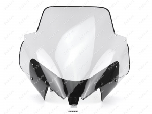 Snowmobile windshield one-piece with clamps (middle), Product Code 50-20-70014, Polyurethane, Image №2