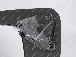 Snowmobile windshield one-piece with clamps (middle), Product Code 50-20-70014, Polyurethane, Image №3