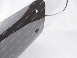 Snowmobile windshield one-piece with clamps (middle), Product Code 50-20-70014, Polyurethane, Image №10