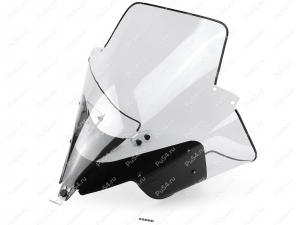 Snowmobile windshield one-piece with clamps (middle), Product Code 50-20-70014, Polyurethane, Image №1