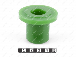Spring bushing, rear suspension (spring), Product Code 2-10-782, Polyurethane, PU54i/K80/темно-зеленый, Image №1