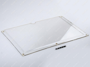 Plastic paper shield, A4 (horizontal), Product Code 56-01-502-02, Polyurethane, Image №1