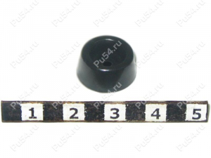Feet bumper (polyurethane), Product Code 33-00-029, Polyurethane, PU54/M80/black, Image №1