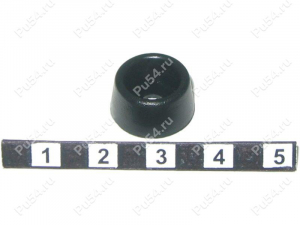 Feet bumper (polyurethane), Product Code 33-00-030, Polyurethane, PU54/M80/black, Image №1