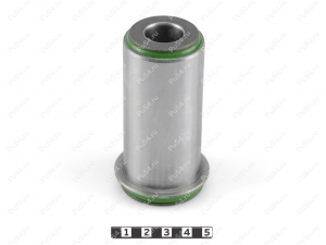Lower control arm front silent block, front suspension, pressed-in, Product Code 3-06-6621, Polyurethane, PU54/M80/зеленый, Image №1