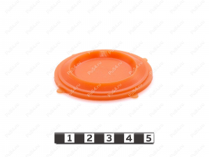 Прокладка крышки бензобака, Product Code 17-00-001, Polyurethane, PU54/M72/оранжевый, Image №2