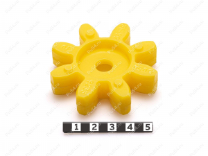 Эластичный элемент муфты ROTEX GS, аналог ROTEX GS 28, Product Code 33-99-9233, Polyurethane, PU54/E98/черный, Image №1