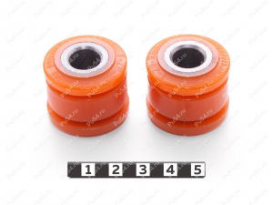Комплект сайлентблоков рулевой рейки (из 2 деталей), Product Code 1-20-853, Polyurethane, PU54/M72/оранжевый, Image №1