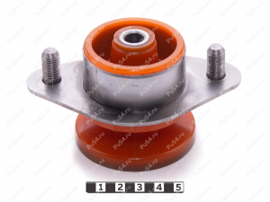 Подушка кузова, Product Code 3-12-205, Polyurethane, PU54/M72/оранжевый, Image №1