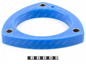 Front shock absorber strut spacer, low (lift+ 20 mm), Product Code 9-12-1372, Polyurethane, Полипропилен со втулками синий, Image №1
