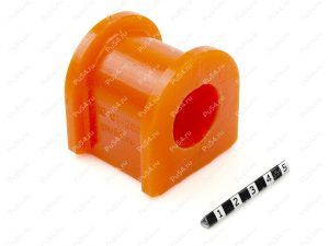 Втулка стабилизатора передней подвески,  ID =28,5мм, Product Code 40-01-200, Polyurethane, PU54/M72/оранжевый, Image №1