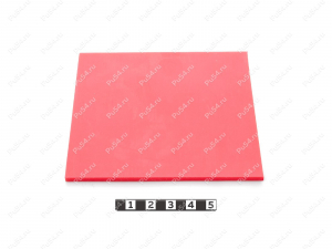 Чистик 100/90/80/80 3мм, Product Code 33-01-1936, Polyurethane, PU54/M92/красный, Image №1