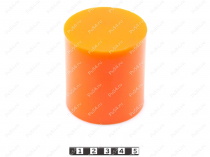 Vibration mount, Product Code 33-01-059, Polyurethane, PU54/M71/orange, Image №1
