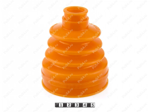 CV-joint dust boot (inner), Product Code 19-05-001, Polyurethane, PU54/E72/red, Image №1