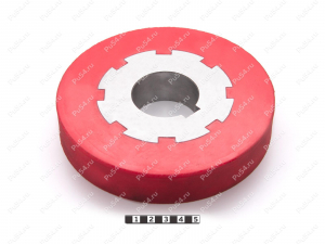 Ролик D 157 x d 100 x H 30 (восстановление), Product Code 333-01-1116, Polyurethane, PU54/K65/красный, Image №1