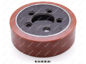 Колесо ведущее D228 x d204 x H76 (восстановление), Product Code 333-01-1176, Polyurethane, PU54Q/E92/коричневый, Image №1