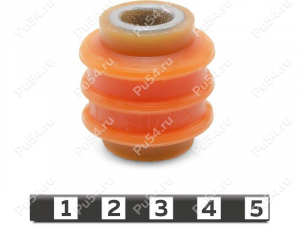 Shock absorber lower bushing (ribbed)., Product Code 1-03-056, Polyurethane, Image №1