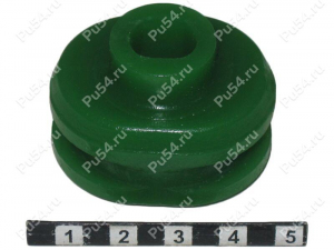 Shock absorber lower bushing, rear suspension (upper bracket)., Product Code 1-03-1521, Polyurethane, Image №1