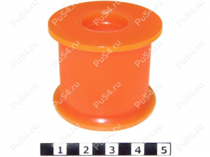 Stabilizer bushing, rear suspension, ID =19,5 mm, Product Code 15-01-412, Polyurethane, Image №1