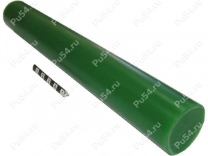 Polyurethane rod, Product Code 33-01-021, Polyurethane, PU54/E98/gray, Image №1