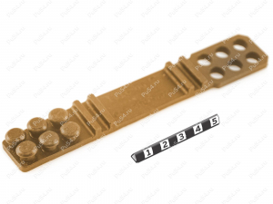 Fixing strap with clasp (small), Product Code 33-00-0721, Polyurethane, brown, Image №8