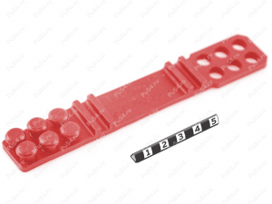 Fixing strap with clasp (small), Product Code 33-00-0721, Polyurethane, brown, Image №12