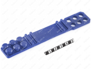 Fixing strap with clasp (small), Product Code 33-00-0721, Polyurethane, brown, Image №13