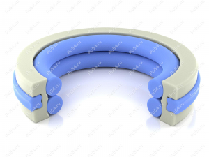 Уплотнение поршня 50x40x6.3, аналог HALLITE GP2 (GP2MR00500NHLX), Product Code 70-08-929001, Polyurethane, Image №1