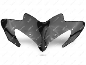 Snowmobile windshield for YAMAHA RX-1 M-TX 2009 (27cm, 2mm, PET-G), Product Code 50-44-440K, Polyurethane, черный, Image №2