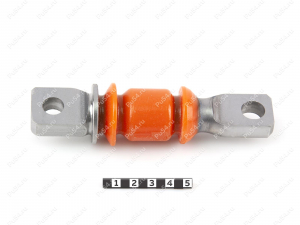 Control arm front silent block, front suspension, Product Code 16-06-2296, Polyurethane, PU54/M72/оранжевый, Image №1
