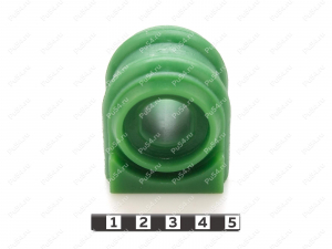 Втулка стабилизатора передней подвески,  ID =19,3/17,5 мм, Product Code 12-01-139, Polyurethane, PU54/M80/зеленый, Image №2