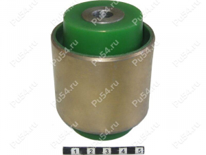 Leading lower control arm silent block, front suspension, press-fitted, Product Code 22-06-28341, Polyurethane, Image №1