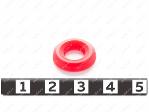 Манжета 16,4*7,55*3,2 шевронная, Product Code 33-78-1171, Polyurethane, PU54/M92/красный, Image №2