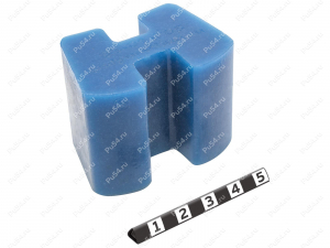 Elastic element 53x42x36, Product Code 33-01-705, Polyurethane, PU54/K87/purple, Image №1