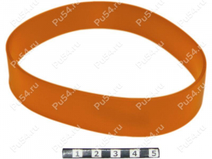 Fastener D 140 x h25 x S2, Product Code 33-01-085, Polyurethane, PU54/K65/red, Image №1