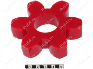 Sprocket, Product Code 33-01-1001, Polyurethane, PU54/K65/red, Image №1