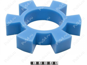 Sprocket (D 154 x d 80 x H 30), Product Code 33-01-1046, Polyurethane, PU54/M87/blue, Image №1