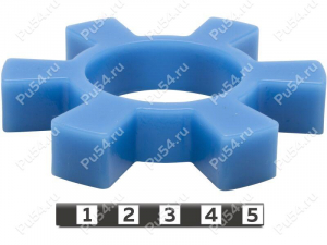 Sprocket 87*42*15, Product Code 33-01-1072, Polyurethane, PU54/M87/blue, Image №1