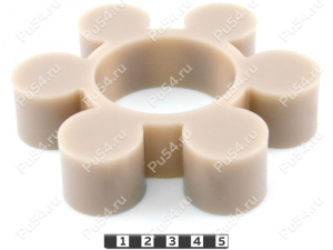 Sprocket, Product Code 33-01-1119, Polyurethane, PU54/M92/красный, Image №1