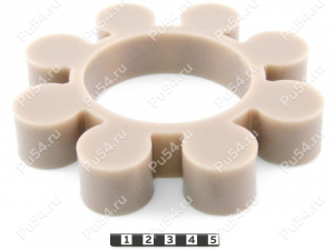 Sprocket, Product Code 33-01-1123, Polyurethane, PU54/M92/красный, Image №1