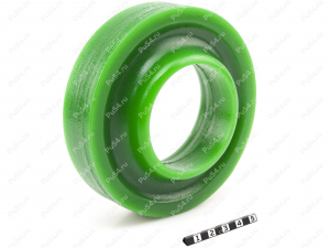 Spring spacer, rear suspension (lift +20 mm), Product Code 26-12-0092, Polyurethane, PU54/M80/green, Image №2