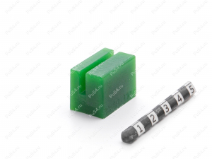Упор SRF94-N2UZ-020211 16x18x26, Product Code 33-01-1986, Polyurethane, PU54/M80/зеленый, Image №1