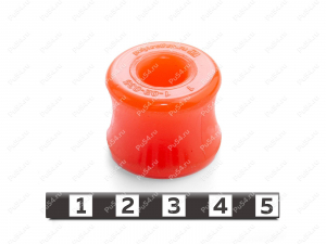 Втулка стойки стабилизатора передней подвески, Product Code 1-02-035, Polyurethane, PU54/M72/оранжевый, Image №1